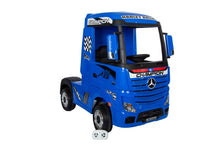 Cargar imagen en el visor de la galería, Coche electrico para niños - Mercedes Actros Truck 4x12V para Niños - Camión Eléctrico con Licencia Oficial