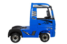 Cargar imagen en el visor de la galería, Coche electrico para niños - Mercedes Actros Truck 4x12V para Niños - Camión Eléctrico con Licencia Oficial