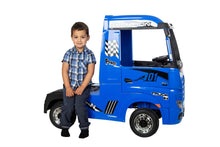 Cargar imagen en el visor de la galería, Coche electrico para niños - Mercedes Actros Truck 4x12V para Niños - Camión Eléctrico con Licencia Oficial