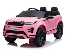 Cargar imagen en el visor de la galería, Coche eléctrico para niños - Range Rover Evoque 12V Rosa