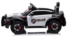 Cargar imagen en el visor de la galería, Coche electrico para niños - Dodge Charger SRT Hellcar Redeye Policia, 2x12V