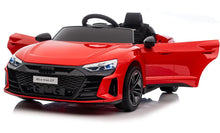 Cargar imagen en el visor de la galería, Coche electrico para niños - Audi RS e-tron GT Rojo 4x12V