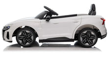 Cargar imagen en el visor de la galería, Coche electrico para niños - Audi RS e-tron GT Blanco 4x12V