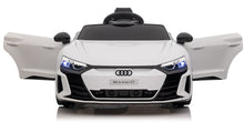 Cargar imagen en el visor de la galería, Coche electrico para niños - Audi RS e-tron GT Blanco 4x12V