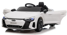 Cargar imagen en el visor de la galería, Coche electrico para niños - Audi RS e-tron GT Blanco 4x12V