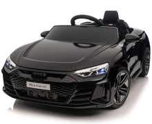 Load image into Gallery viewer, Coche electrico para niños - Audi RS e-tron GT Negro 4x12V