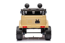 Cargar imagen en el visor de la galería, Coche electrico para niños -Toyota FJ Cruiser Khaki 4x12V con Neumáticos EVA y Asiento de Cuero