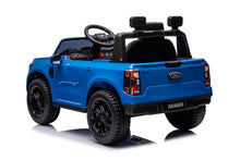 Cargar imagen en el visor de la galería, Coche eléctrico para niños - Ford Ranger Wildtrak F707 con asiento de cuero.
