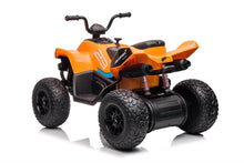 Cargar imagen en el visor de la galería, Coche eléctrico para niños - Quad McLaren MCL 35 Liveries Naranja 4x24V