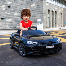Load image into Gallery viewer, Coche electrico para niños - Audi RS e-tron GT Negro 4x12V
