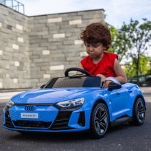 Cargar imagen en el visor de la galería, Coche electrico para niños - Audi RS e-tron GT Azul