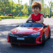 Cargar imagen en el visor de la galería, Coche electrico para niños - Audi RS e-tron GT Rojo 4x12V