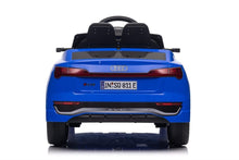 Cargar imagen en el visor de la galería, Coche eléctrico para niños - Audi SQ8 12V Azul