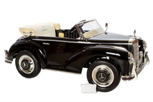 Cargar imagen en el visor de la galería, Coche eléctrico para niños - Mercedes 300S Pintado en Negro 2x12V -