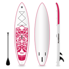 Cargar imagen en el visor de la galería, Tabla de Paddle Surf hinchable Funwater Tiki Rosa
