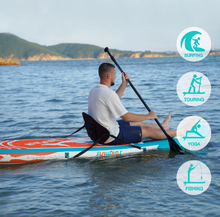 Load image into Gallery viewer, Tabla de Paddle Surf hinchable Funwater con asiento de KAYAK SUPFW08B
