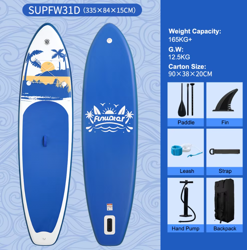 Tabla de Paddle Surf hinchable Funwater SUPFW31D