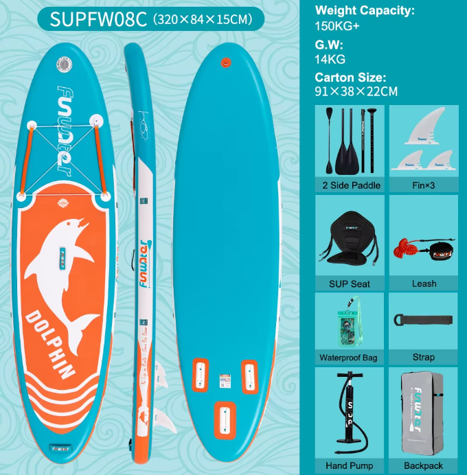 Tabla de Paddle Surf hinchable Funwater SUPFW08C